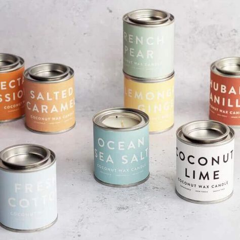 Mint & May is an eclectic online homeware store specialising in quirky home accessories, stylish kitchenware and unique gifts. Design, Coconut Candle, Coconut Wax Candles, Scented Candles, Lime Candle, Vanilla Candle, Scents, Candle Smoke, Candle Wax