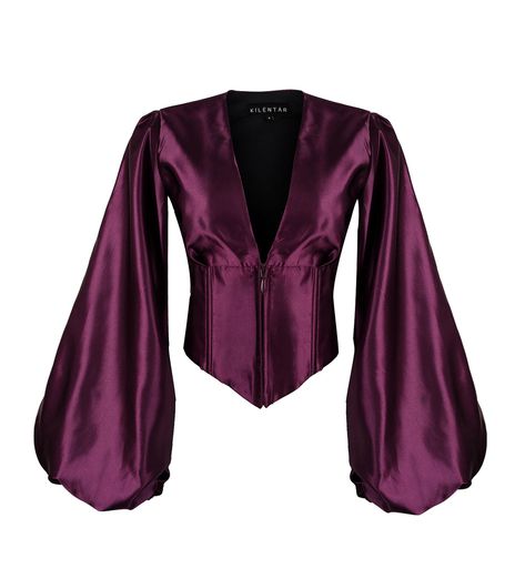Mini Skirts, Outfits, Tops, Purple Corset, Ladies Silk Blouses, Corset Top, Top Outfits, Fashion Dresses, Chic Dress Classy