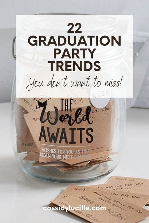 Capture the essence of graduation season with our curated list of 22 graduation party trends you don't want to miss. Whether you're planning a high school or college graduation party, these ideas will inspire you to create a unique and trendsetting party that celebrates your accomplishments in the most stylish way possible. Check out the best high school and college graduation party ideas now! Senior Graduation, College Graduation, Graduation Memories, Graduation Diy, Senior Graduation Party, Graduation Party, Graduation Memories Ideas, High School Graduation Party, Graduation Party High