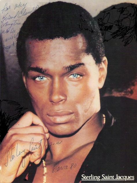 Sterling St. Jacques 1st Black Male Supermodel People, Black Power, Handsome, African, Hot, Supermodels, Beleza, Black History, Black Is Beautiful