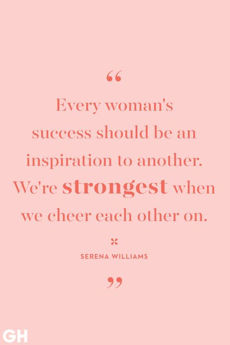 International Women's Day Quotes Serena Williams Motivation, Empowering Women Quotes, Strong Women Quotes, Women Empowerment Quotes, Empowering Quotes, Empowerment Quotes, Inspirational Quotes For Women, Woman Quotes, Powerful Quotes