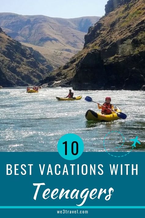 10 best vacations for teens - make the little time you have with your teens count and create memories that will last forever. #sponsored #familytravel #teentravel #travelwithteens via @we3travel Camping, Destinations, Glamping, Ohio, Holiday Places, Best Family Vacation Spots, Family Vacation Destinations, Family Vacation Spots, Best Vacations