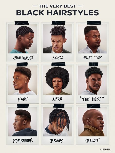 Black Men Haircuts, Black Men Hair, Black Men Hairstyles, Black Boys Haircuts, Black Guy Hairstyles, Black Haircut Styles, Black Boy Hairstyles, Haircuts For Men, Afro Hair Men