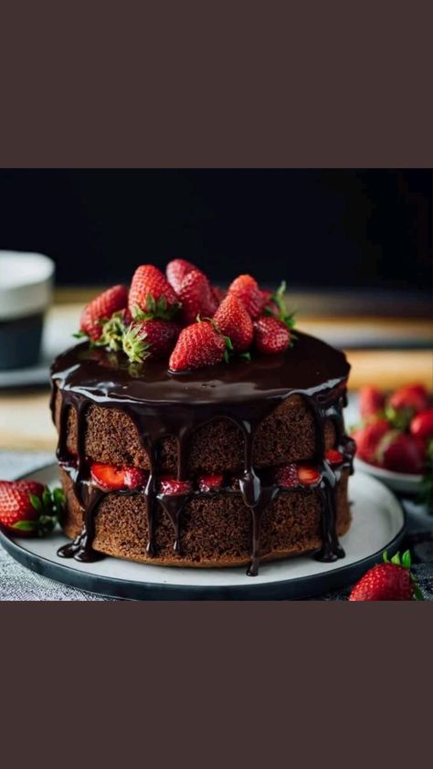 Desserts, Tart, Cake Recipes, Cake, Dessert, Cake Designs, Cupcakes, Cupcake Cakes, Cake Chocolate