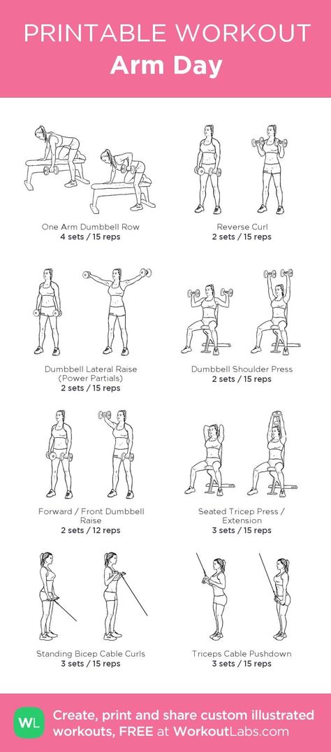 At Home Workouts, Fitness, Arm Day Workout, Gym Plan, Work Out Routines Gym, Arm Workouts At Home, Gym Routine, At Home Workout Plan, Arm Workout No Equipment