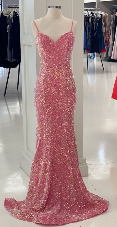 Barbie Pink Sparkly Gown Dresses, Prom Dresses, Stunning Prom Dresses, Pretty Prom Dresses, Pink Prom Dresses, Vestidos, Pink Prom Dress, Pink Prom, Prom Dresses Sparkly