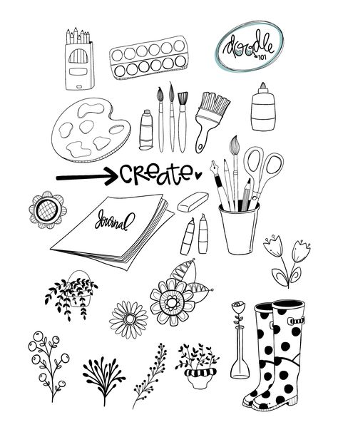 Doodle 101/ Doodle tutorial – 1Arthouse Doodle Art, Doodles, Colouring Pages, Illustrators, Doodle, Doodle Art Journals, Journal Doodles, Doodle Designs, Doodle Art Designs