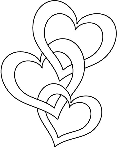 Valentine Hearts Coloring Page Draw, Molde, Hart, Noel, Papillons, Drawings, Mandala, Artesanato, Motifs De Broderie