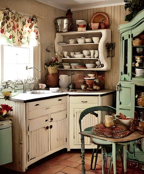 Design, 1950s, Oregon, Interior, Decoration, Vintage, Inspiration, Vintage Kitchen Decor Farmhouse, Kitchen Decor