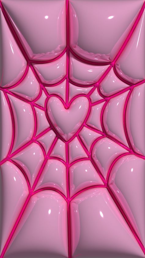 Pink Spiderweb Lockscreen wallpaper Pin