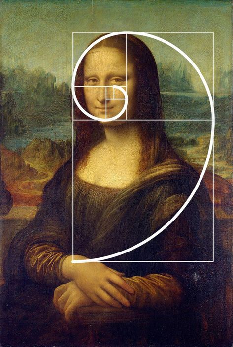 Compulsive Contents - The Golden Ratio and Fibonacci Sequence in Art Art, Portraits, Studio, Artwork, Geometry Art, Mona Lisa, God Art, Golden Ratio Art, Studio Portraits