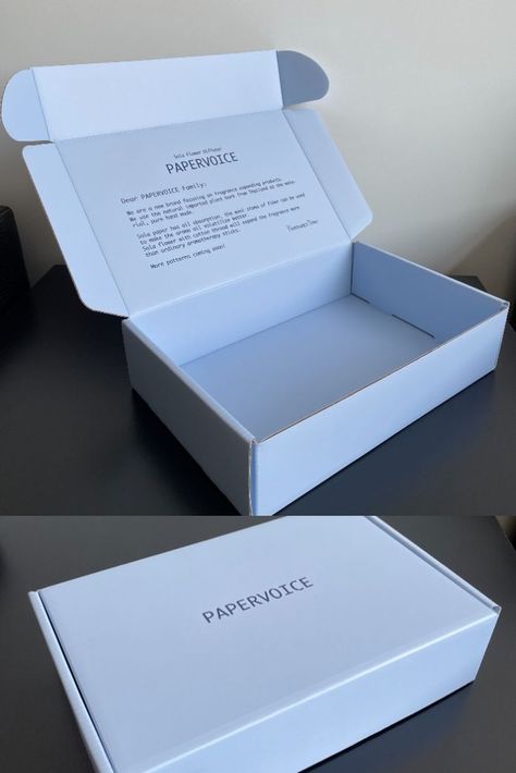 The custom packaging boxes can be used for carrying shoes, belts, bags, clothes, jewelry, gifts, etc…It can be printed with your own logo. #foldablebox #paperbox #fashion #design #logo #packaging #giftpackaging #decoration #retail #clothes #box #giftbox #paper Ideas, Fotos, Fashion Packaging, Desain Grafis, Clothing Packaging, Packing Design, Branding, Packaging Design, Brand Packaging