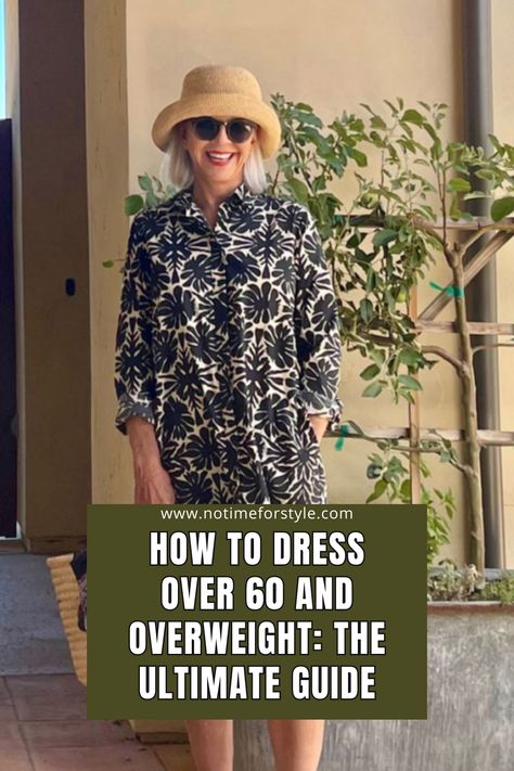 How To Dress Over 60 and Overweight: The Ultimate Guide — No Time For Style Casual, Clothes For Women Over 60, Style Over 60 Older Women, Dressing Over 50, Outfits For Older Women Over 60, Dressing Over 60, Over 50 Womens Fashion, Perfect Capsule Wardrobe, Capsule Wardrobe Women