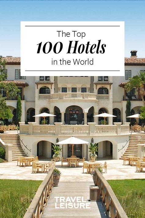 Travel + Leisure has ranked and listed the top 100 hotels around the world. Whether you're looking for a resort by the beach or hotel in the city we have found the best places to stay for your next vacation. #Hotel #WorldsBest #TopHotels #2019 #Vacation #Travel #5Star #World | Travel + Leisure - World's 100 Best Hotels Santa Fe, Seychelles, Hotels, Dubrovnik, Destinations, Florida, Most Luxurious Hotels, Best Hotel In World, Hotels And Resorts