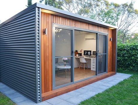 Are you considering building an office shed.  Commonly referred to as a "she shed", office sheds can make working from home an utter delight.  #officeshed #officeshedideas #officeshedbackyard #backyardoffice #backyardstudio Fresh, People, Popular, Outdoor, Nature, Outdoor Office Shed, Office Shed, Garden Office Ideas, Outdoor Office