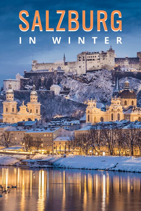 This guide to Salzburg Austria focuses on the best things to do in Salzburg in winter, and a 4-day itinerary to take it all in. Enjoy everything from glühwein at the Christmas markets to music from Mozart, Sound of Music sites, and the best places to take photos in Salzburg, Austria. #salzburg #austria #winter #travel #ChristmasMarkets #aswesawit #traveltips #travelguide Salzburg Christmas, Salzburg Travel, Austria Winter, Austria Salzburg, Winter Travel Destinations, Christmas In Europe, Music Sites, Christmas Markets Europe, Salzburg Austria