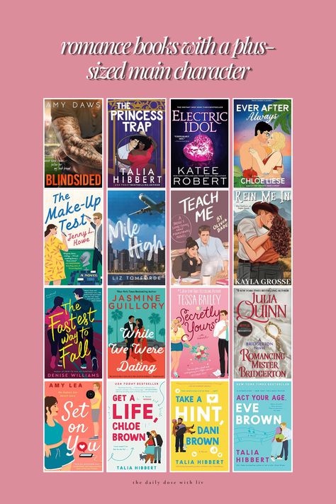 My TBR: Romance Books With A Plus-Size Main Character — the daily dose with liv Romance Books, Inspiration, Reading, Book Worth Reading, Recommended Books To Read, Recommended Books, Romcom Books, Best Books To Read, Good Romance Books