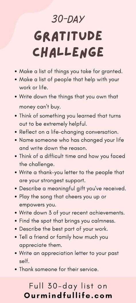 30-day Gratitude Challenge with Worksheet For A Happier You Motivation, Humour, Instagram, Gratitude, Self Improvement Tips, Gratitude Challenge, Gratitude Prompts, Self Improvement, Gratitude Affirmations
