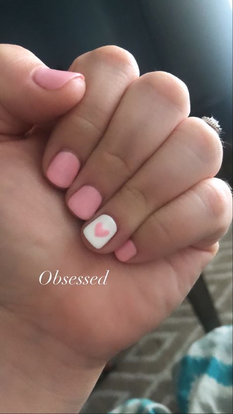 Design, Nail Ideas, Nails For Kids, Pink White Nails, Nail Designs For Kids, Cute Nail Designs, Nails Inspiration, Cute Gel Nails, Cute Simple Nails