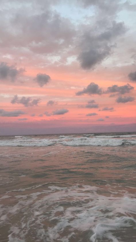 Nature, Sunset Ocean Aesthetic, Sunset Ocean Wallpaper, Ocean Sunset Aesthetic, Sunset Ocean, Sunset Aesthetic, Sunset Pictures, Sunset Aesthetic Pink, Beach Aesthetic Pink