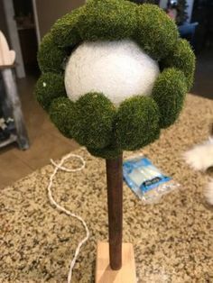 Looking for a fun and easy Spring decor item? This is a fun one! I picked up a few items at the dollar store and took them home to create my own DIY topiary. #diy #diyhomedecor #diytopiary #topiary Diy, Decoration, Décor Crafts, Diy Home Décor, Dollar Tree Diy Crafts, Diy Dollar Tree Decor, Diy Garden Decor, Dollar Tree Diy, Dollar Tree Decor