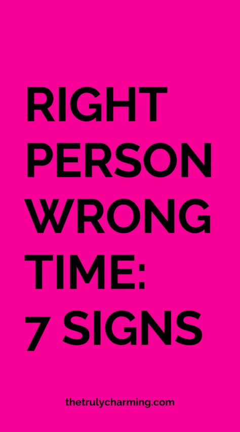 In this article we are going to talk about the right person wrong time situation. Timing is everything, right? Let’s take a look at seven signs that you’ve met the right person at the wrong time. Relationship Tips, Right Person Wrong Time, Timing Is Everything, Feeling Discouraged, Be A Better Person, Long Distance Relationship Quotes, Wrong Person, Relationship Challenge, How Are You Feeling