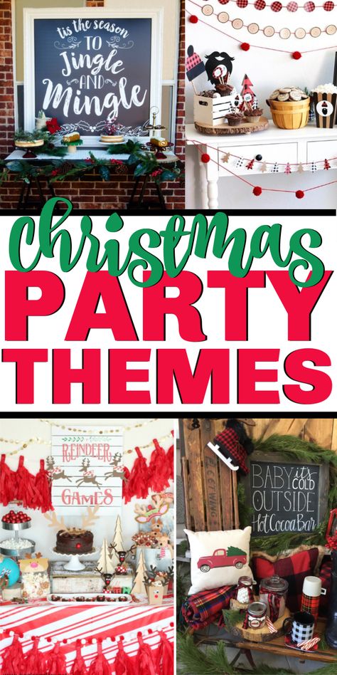 Natal, Christmas Party Ideas For Teens, Christmas Party Games, Christmas Party Themes, Christmas Party Planning, Christmas Party Decorations, Christmas Party, Work Christmas Party Ideas, Adult Christmas Party