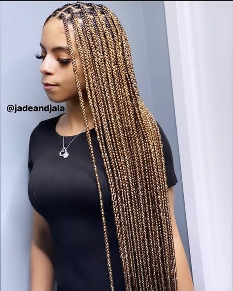 60 Box Braids Hairstyles for Black Women to Try in 2023 Plait Styles, Girl Hairstyles, Haar, Peinados, Capelli, Afro, Girls Hairstyles Braids, Braid Styles, Cute Box Braids Hairstyles
