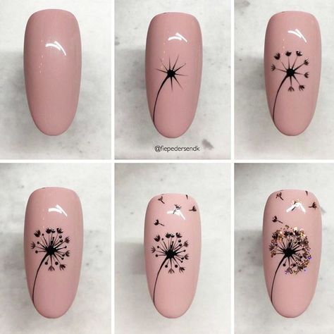 Blow Ball Nails Art  #blowball ★ If you'd like to switch to self nail designs, these easy nail designs for beginners are the musts! Here, besides cute and simple DIY ideas to do at home, we're sharing essential step by step tips to make your at-home nails perfect for summer and any season! ★ #easynaildesigns #nailstutorial #stepbystepnailsart Kuku, Ongles, Nail Drawing, Trendy Nails, Nailart, Nail Art Diy, Easy Nail Art, Pretty Nail Art, Nail Art Videos