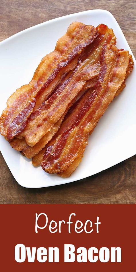 Sandwiches, Bacon, Oven Cooking, Healthy Recipes, Oven Cooked Bacon, Perfect Oven Bacon, Bacon In The Oven, Microwave Bacon, Crispy Bacon