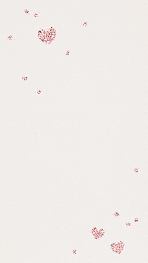 Beige background with pink shimmery hearts pattern | free image by rawpixel.com / Ning Retro, Pastel, Iphone, Background Patterns, Beige Background, Pastel Background Wallpapers, Pastel Background, Pink Wallpaper, Phone Wallpaper