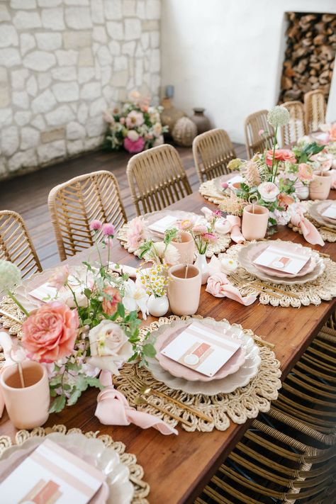 Bridal table decorations