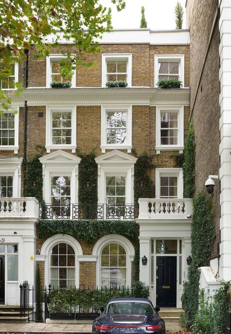 Interior, Townhouse, Architecture, Architectural Digest, Classic House, Georgian Homes, Kensington House, Townhouse Exterior, Country Modern Home