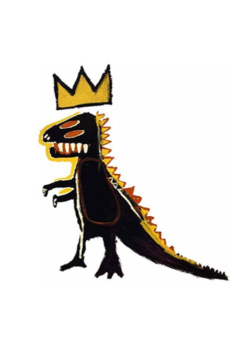 Crowned Black Dinosaur