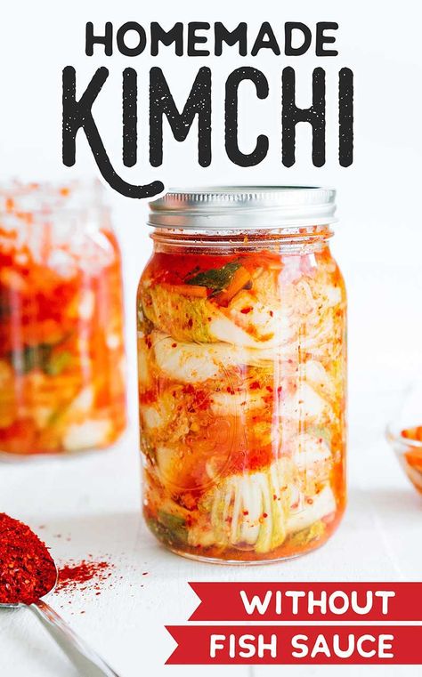 Fried Rice, Sauces, Healthy Recipes, Fermented Kimchi, Kimchi Recipe, Quick Kimchi, Korean Dishes, Korean Food, Fermented Vegetables Recipes