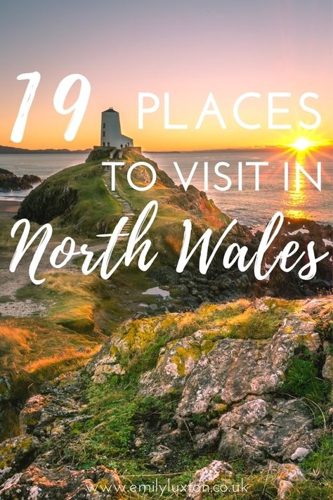 19 of the Absolute Best Places to Visit in North Wales Ireland Travel, Brittany, Wales, Seaside Towns, Places To Visit, Places To Travel, Places To Go, Places To See, Northern Wales