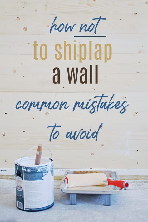Avoid these common mistakes when you shiplap a wall. Doing the faux shiplap trend or real, make sure to avoid these little issues. #shiplap #shiplapissues Decoration, Alaska, Shiplap Paneling, Shiplap Trim, Installing Shiplap, Shiplap Fireplace, Shiplap Boards, Diy Shiplap Walls, Shiplap Wall Diy