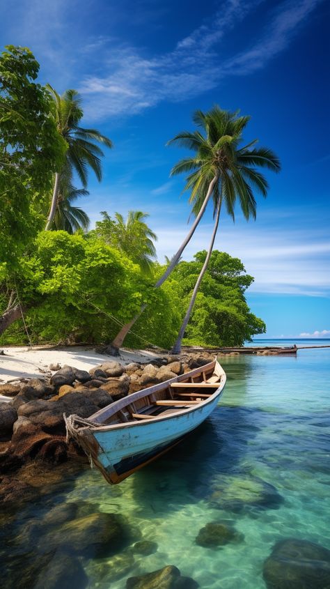 7 Idyllic Islands of the South Pacific ... Palmas, Nature, Fotos, Resim, Fotografia, Kunst, Beautiful Nature, Beautiful Landscapes, Beautiful Nature Wallpaper