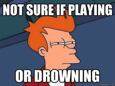 The “dead float” is your worst enemy. | Community Post: 12 Reasons You Know You're A Lifeguard Humour, Funny Memes, Lifeguard Memes, Laugh, Internal Monologue, Humor, Hilarious, Have A Laugh, Radiologic Technology