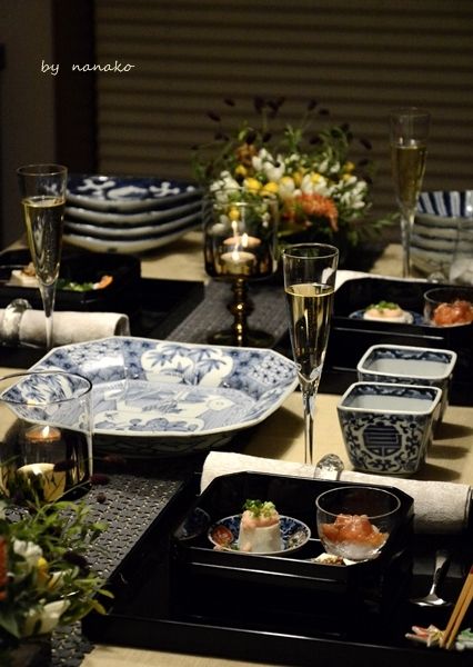 Food Presentation, Japanese Table, Japanese Food, Chinese Food, Lunch Room, Sushi, Food Tableware, Table, Sushi Dinner