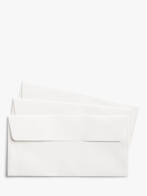 Envelopes must be this length Products, White Envelopes, Envelope, Envelopes, Paper Envelopes, Packing, John Lewis & Partners, John Lewis, Writing Paper