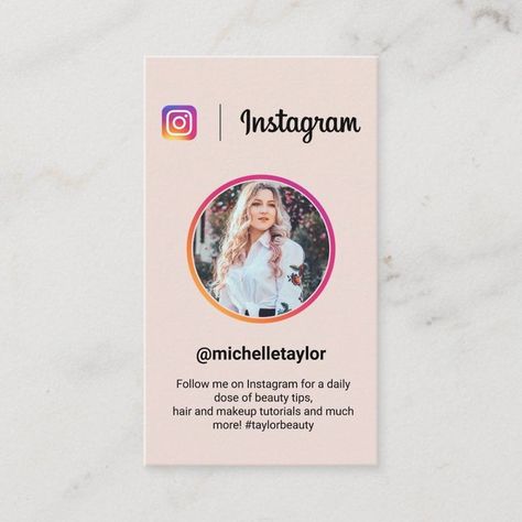 Social Media, Cosplay, Instagram, Social Media Business Cards, Beauty Business Cards, Business Cards Beauty, Professional Business Cards, Instagram Photo, Graphic Design Business Card