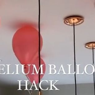 Evite on Instagram: "No helium? No problem! 🎈 📷: homeonhardwick on TikTok #evite #partyhack #balloons #balloonhack #parties #partyonabudget #birthday #birthdayparty" Instagram, Parties, Ideas, Helium Balloons Diy, Party Hacks, Balloons, Helium Balloons, Balloon Hacks, Birthday Party