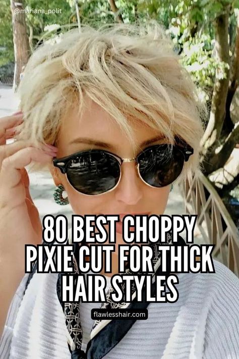 Are you in a search of inspiration for your new hairstyle? Look no further than these choppy pixie cut for thick hair ideas. These styles are specially designed for your hair texture and if you read one, you'll understand why. Long Pixie, Short Haircuts, Short Hair, Haar, Short Haircut Styles, Bob, Short Hair Cuts, Short Haircut Thick Hair, Hair Ideas