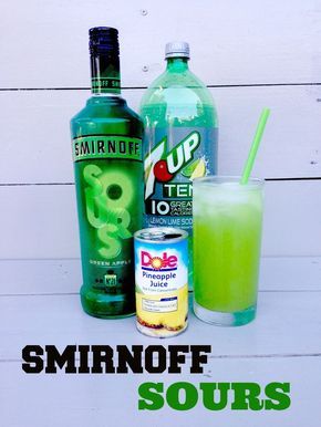 Smoothies, Smirnoff, Drinking, Alcohol Drink Recipes, Alcohol, Vodka, Alcoholic Drinks, Sorbet, Smirnoff Sours