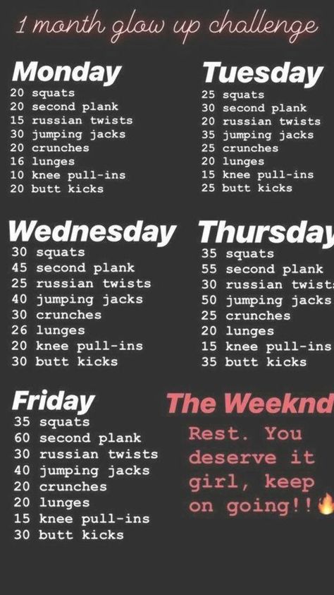 Fitness, Bodybuilding, Workout Challenge, At Home Workouts, At Home Workout Plan, Gym Workout Tips, Quick Workout, Ways To Lose Weight, Easy Workouts