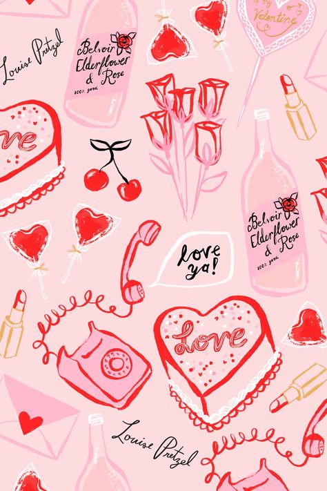 Valentine's Day, Roses, Pink, Iphone, Halloween, Posters, Valentine Wallpaper, Sweet Hearts, Valentine Background