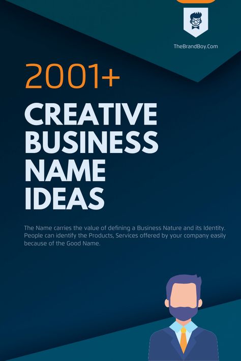 2001 Creative Business Name Ideas | theBrandBoy.Com Ideas, Logos, Design Company Names, Business Company Names, Creative Business Names List, Company Names, Creative Company Names, Online Logo Design, New Company Names