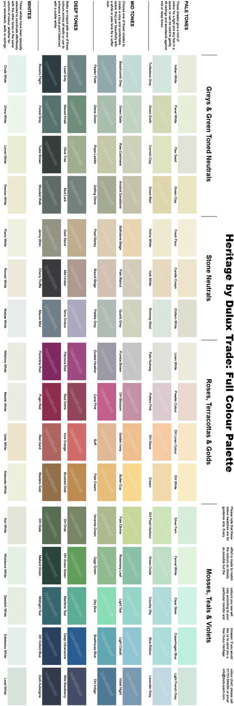 Dulux Heritage colour chart - full range of 112 colours. Inspiration, Design, Queenslander, Decoration, Dulux Colour Chart, Dulux Colour Chart Grey, Dulux Heritage Colours, Dulux Colour Schemes, Dulux Colour