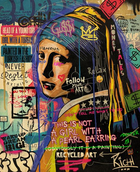 Collage Art, Graffiti, Punk, Street Art, Collage, Behance, Pop Punk Art, Pop Culture Art, Pop Art Collage